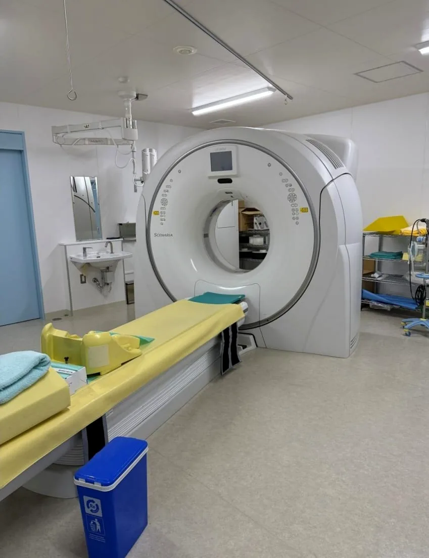 Hitachi CT system in a Japanese medical facility